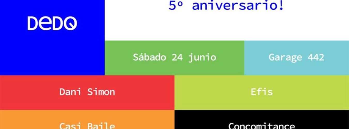 DeDO .- 5º ANIVERSARIO @ Garage442 image