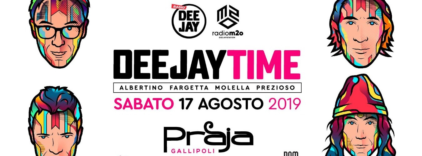 Deejaytime Reunion w/ Albertino, Fargetta, Molella, Prezioso image