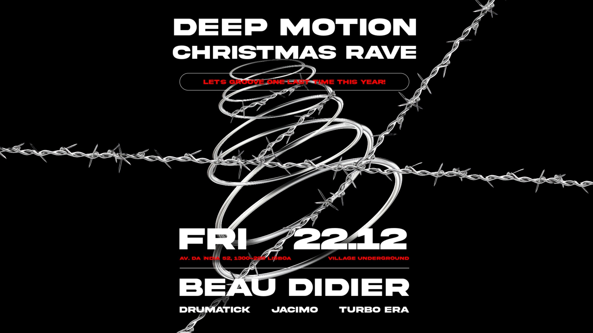 DEEP MOTIØN - Christmas Rave image