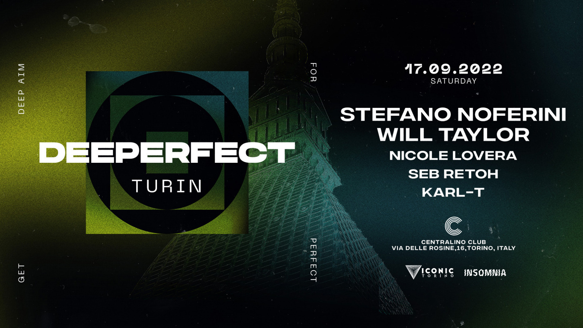 Deeperfect w/ Stefano Noferini & Will Taylor at Centralino Club image