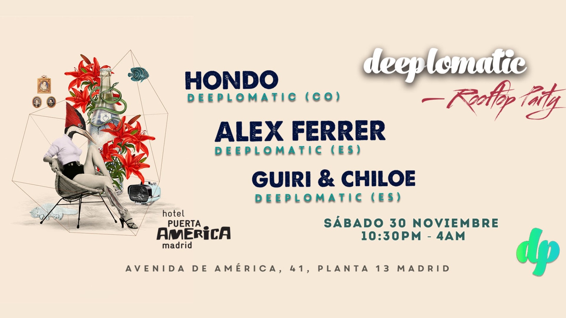 Deeplomatic Rooftop Party image