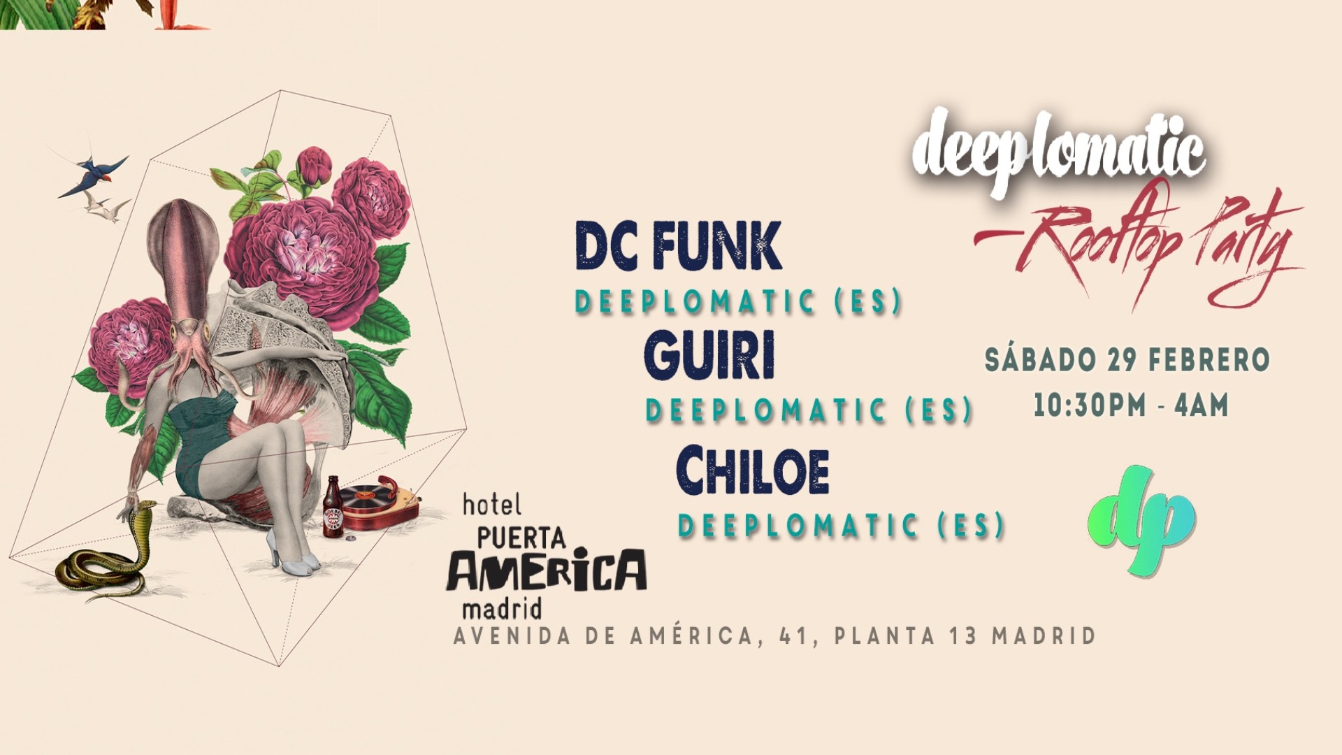 Deeplomatic Rooftop Party image