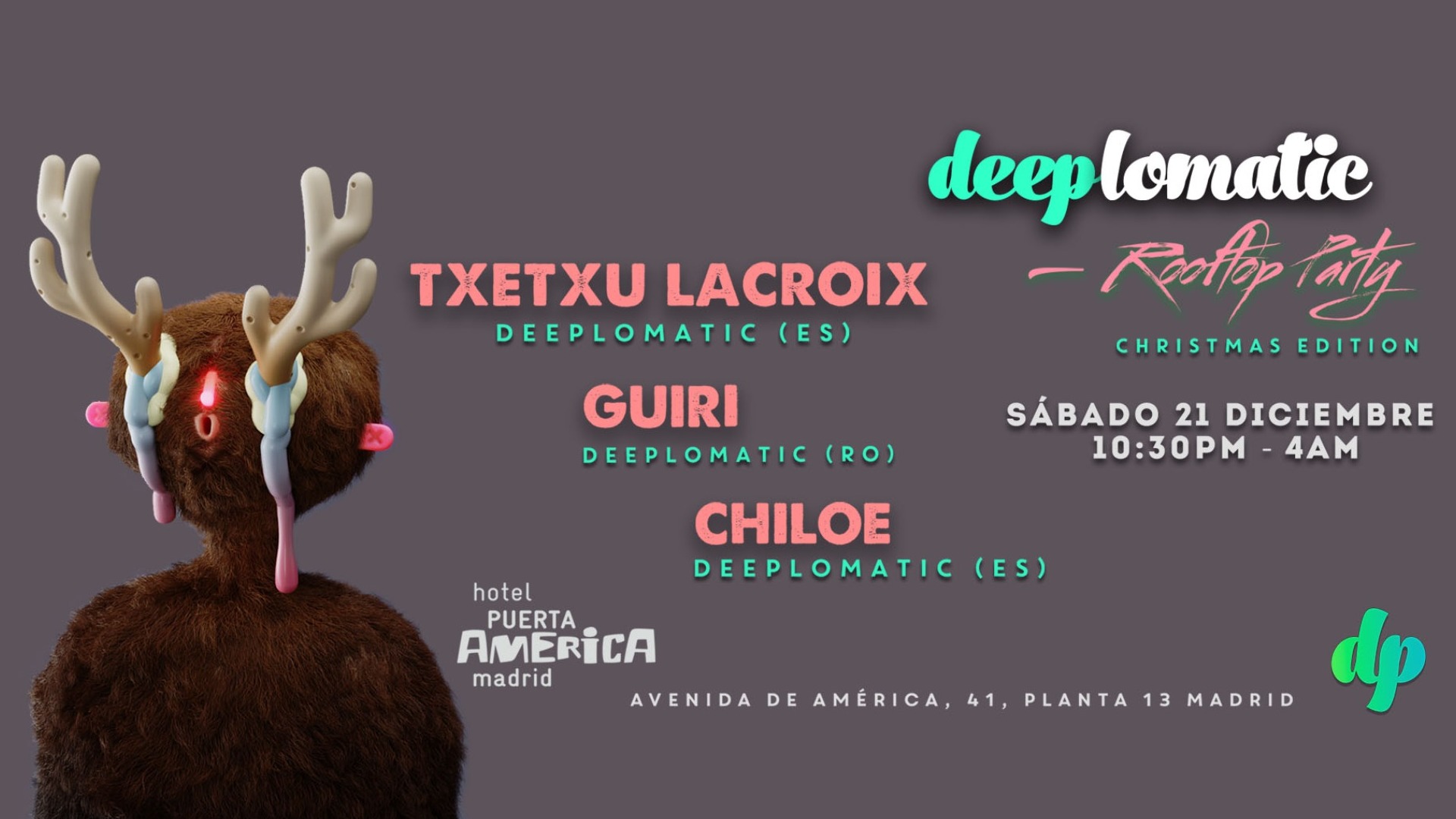 Deeplomatic Rooftop Party Christmas Edition image