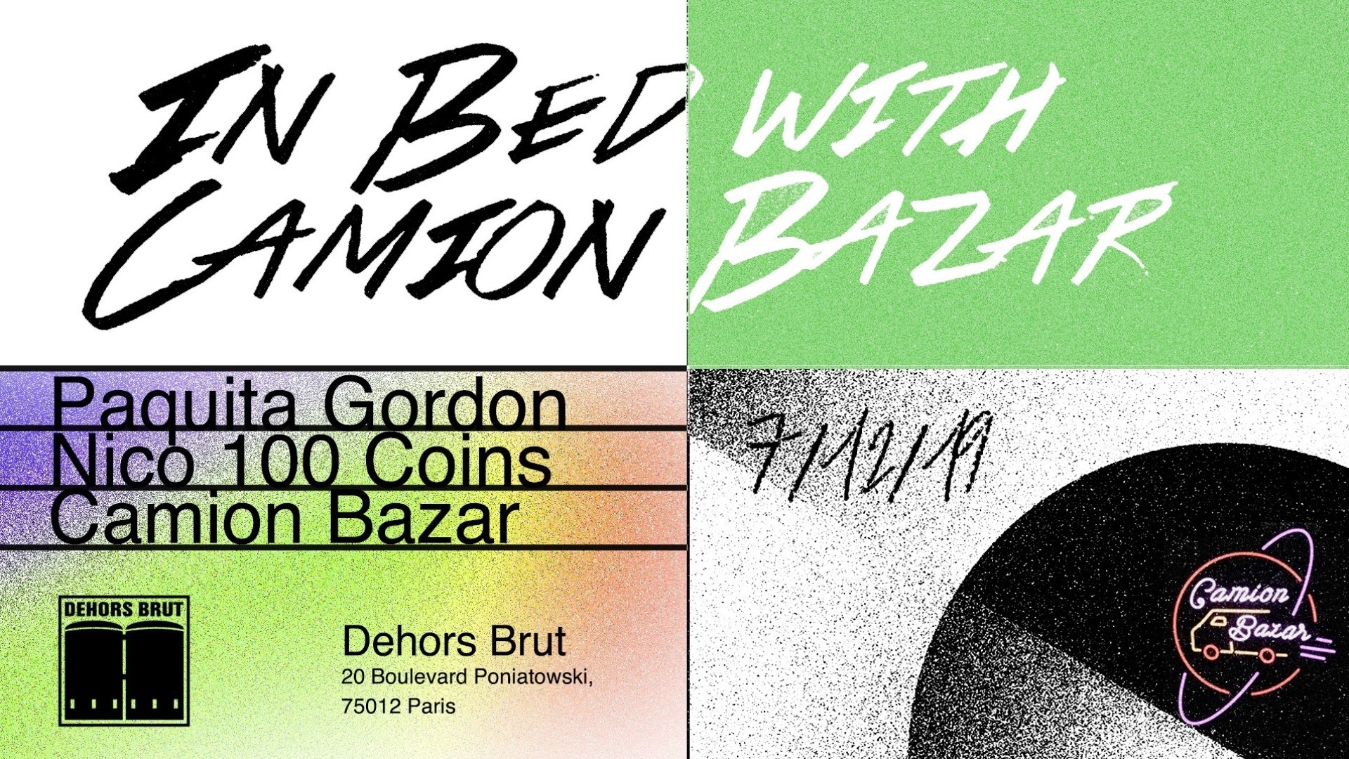 Dehors Brut Indoor: In Bed With Camion Bazar, Paquita Gordon image