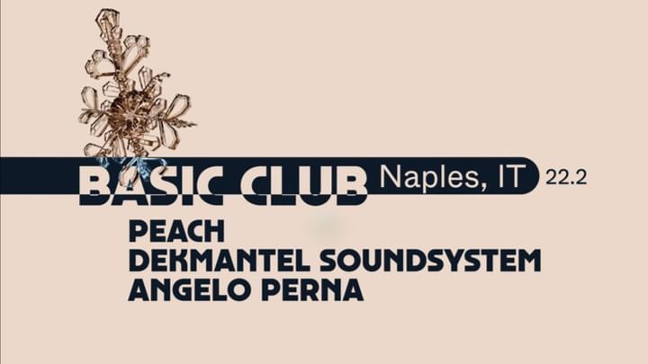 Cover for event: Dekmantel Club Tour • Peach + Dekmantel Soundsystem, Angelo Perna