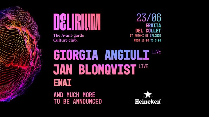 Cover for event: Delirium at Ermita del Collet presents Giorgia Anguilli Jan Blomqvist