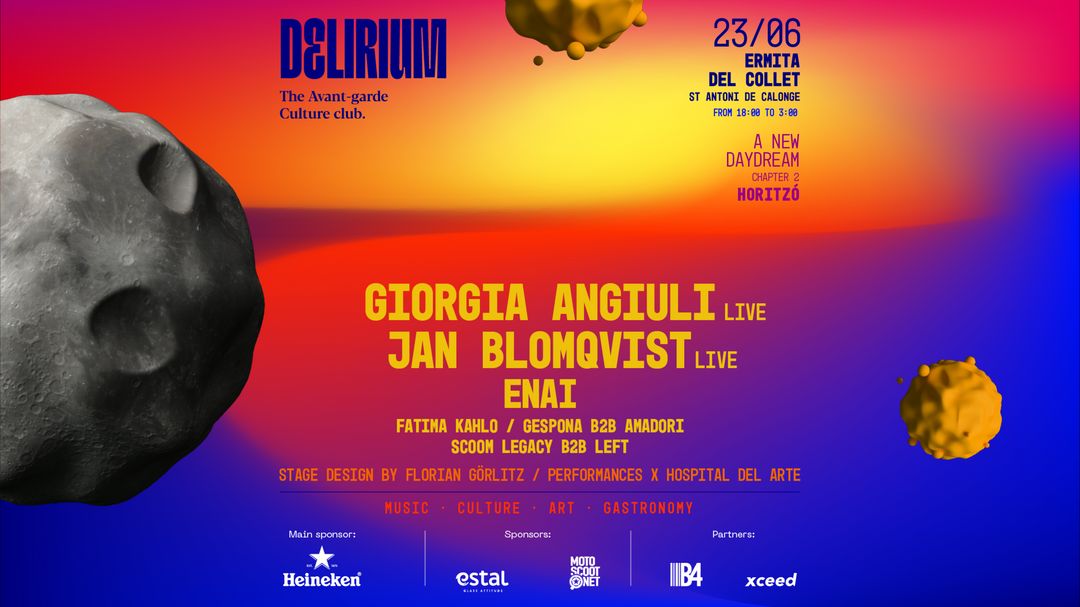 Couverture de l'événement Delirium at Ermita del Collet presents Giorgia Angiuli & Jan Blomqvist