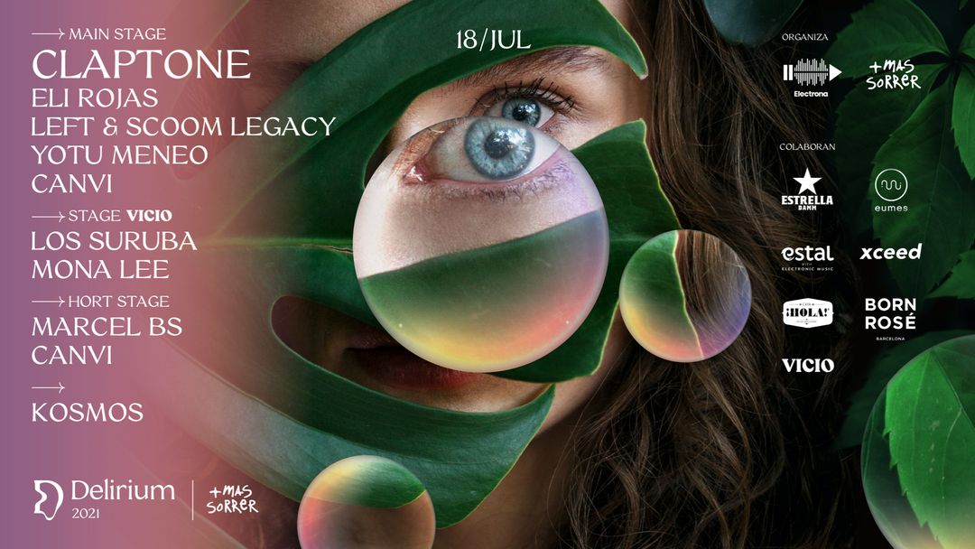 Delirium Festival presenta Claptone event cover