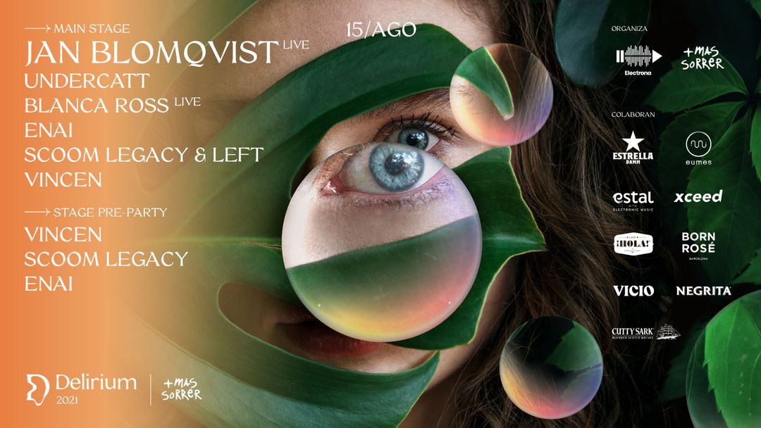 Couverture de l'événement Delirium Festival presenta Jan Blomqvist LIVE