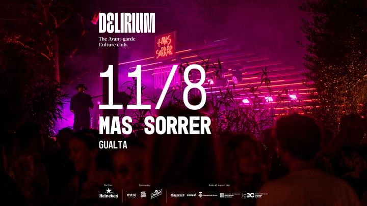 Cover for event: Delirium Mas Sorrer