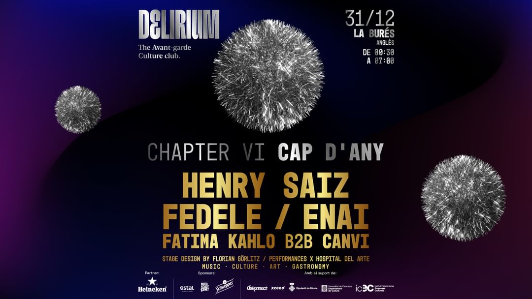 Delirium NEW YEAR'S EVE event cover