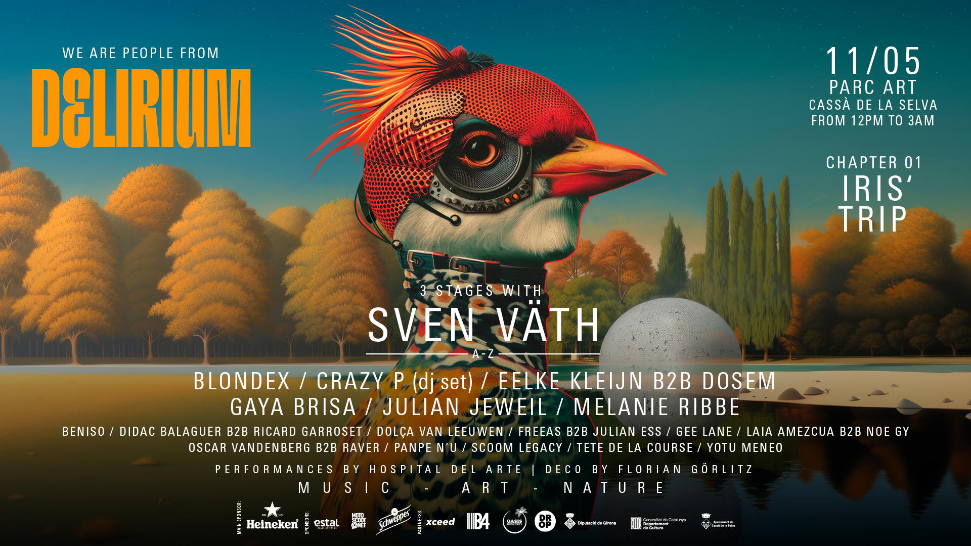 Delirium presenta SVEN VÄTH en el Parc Art