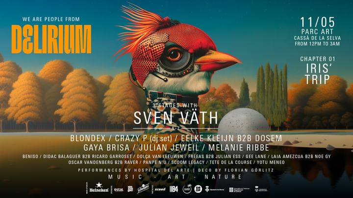 Cover for event: Delirium presenta SVEN VÄTH en el Parc Art