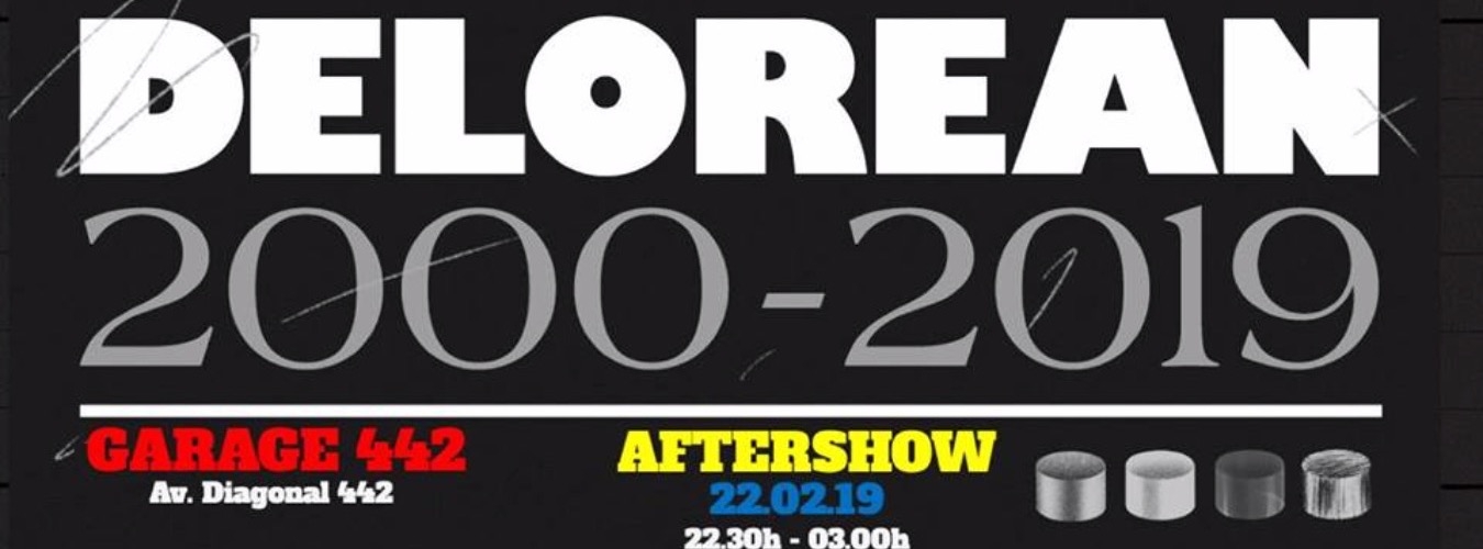 DELOREAN "AFTERSHOW" @ garage442 image