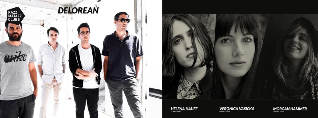 Delorean @ Razzclub | Helena Hauff, Verónica Vasicka, & Morgan Hammer @ The Loft image