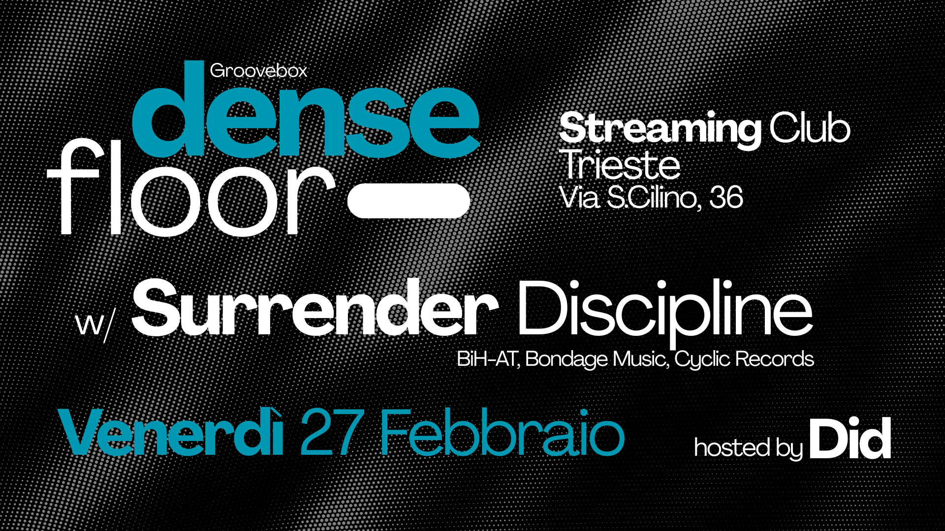 DENSE FLOOR w/SURRENDER DISCIPLINE image