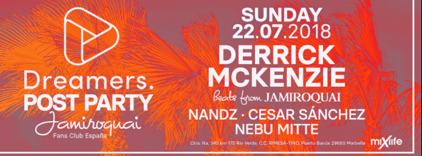 Derrick Mckenzie - Post Party Jamiroquai image
