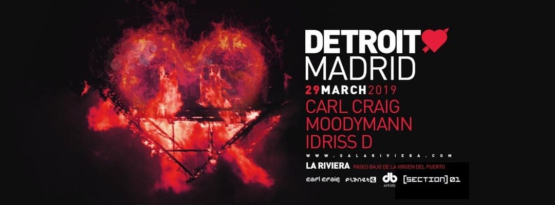 Copertina evento Detroit Love Madrid