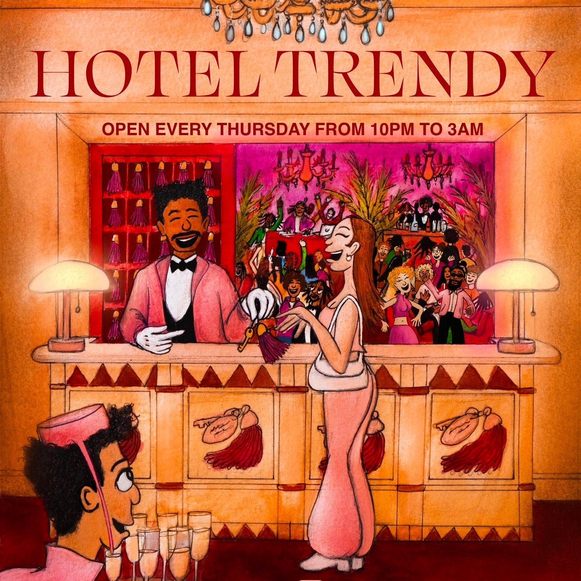 DEUXIEME ORIGINE x HOTEL TRENDY• THURSDAY 12 MARCH image