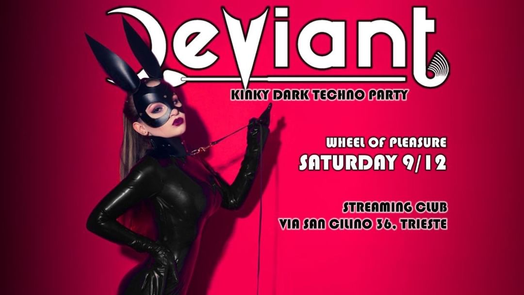 DEVIANT - Wheel of Pleasure -Eventplakat