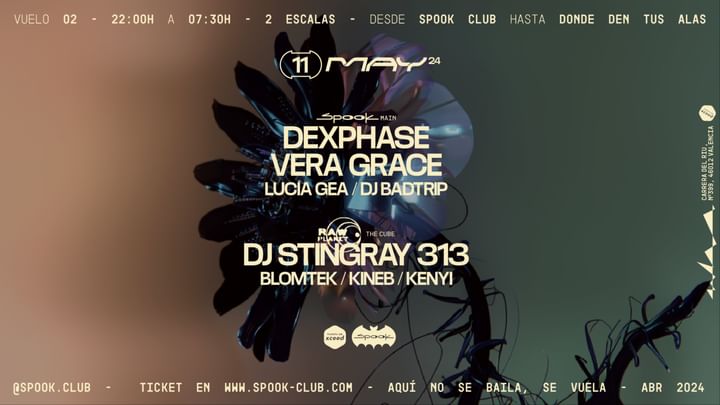 Cover for event: Dexphase + Vera Grace + DJ Stingray 313