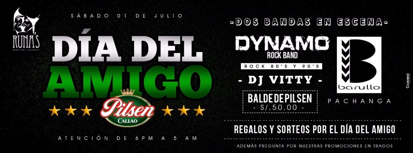 DÍA DEL AMIGO // RUNA'S image