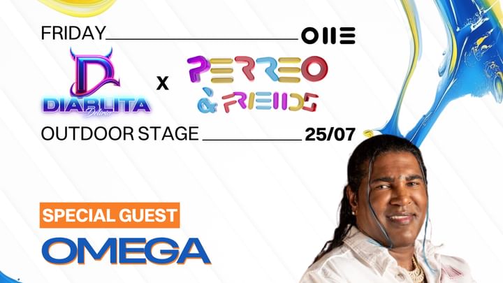 Cover for event: DIABLITA GUEST OMEGA  - PERREO AND FRIENDS