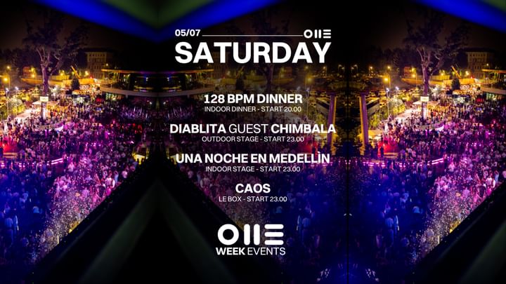 Cover for event: DIABLITA GUEST CHIMBALA - CAOS - UNA NOCHE EN MEDELLIN 