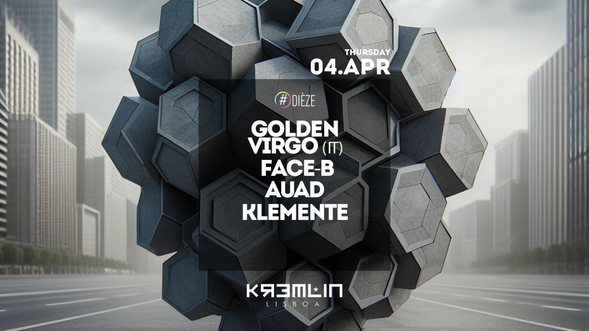 Dieze: Golden Virgo (it), Face-B, Auad, Klemente image