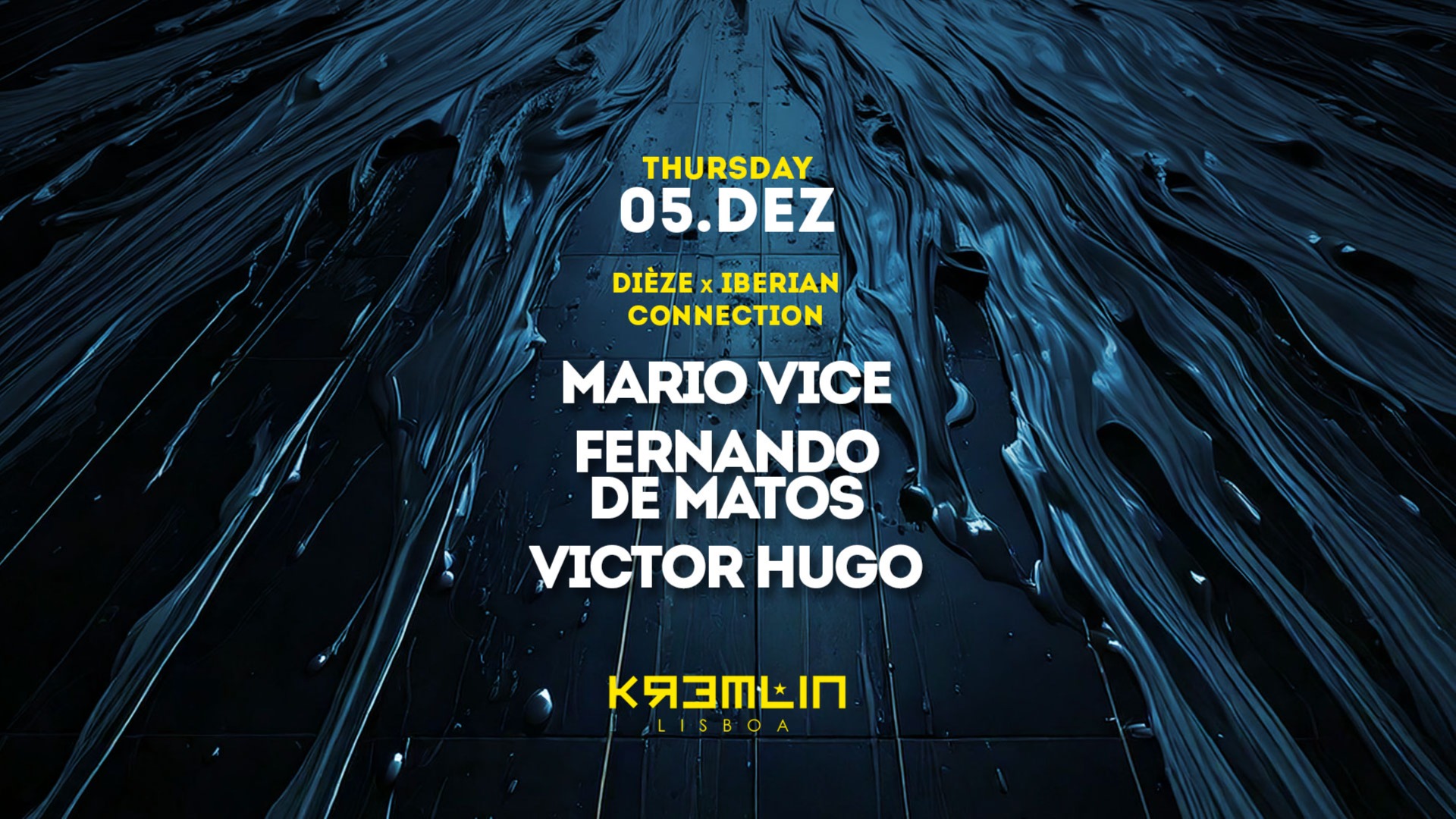 Dieze + Iberian Connection: Mario Vice, Fernando De Matos, Victor Hugo image