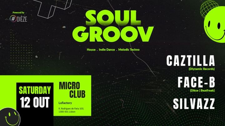 Cover for event: Dièze  present SOUL GROOV