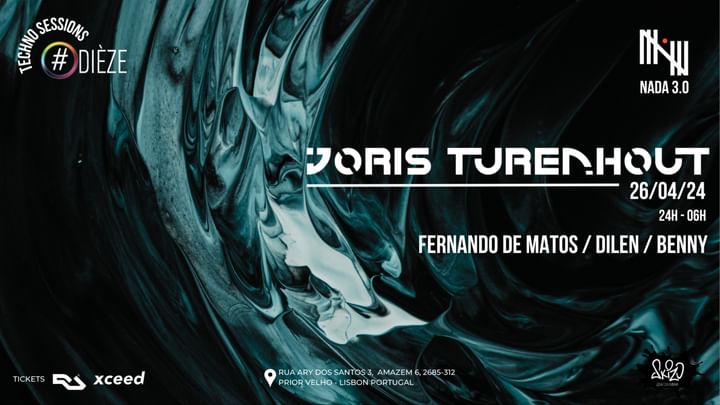 Cover for event: Dièze  TECHNO session invite Joris Turenhout (NL)
