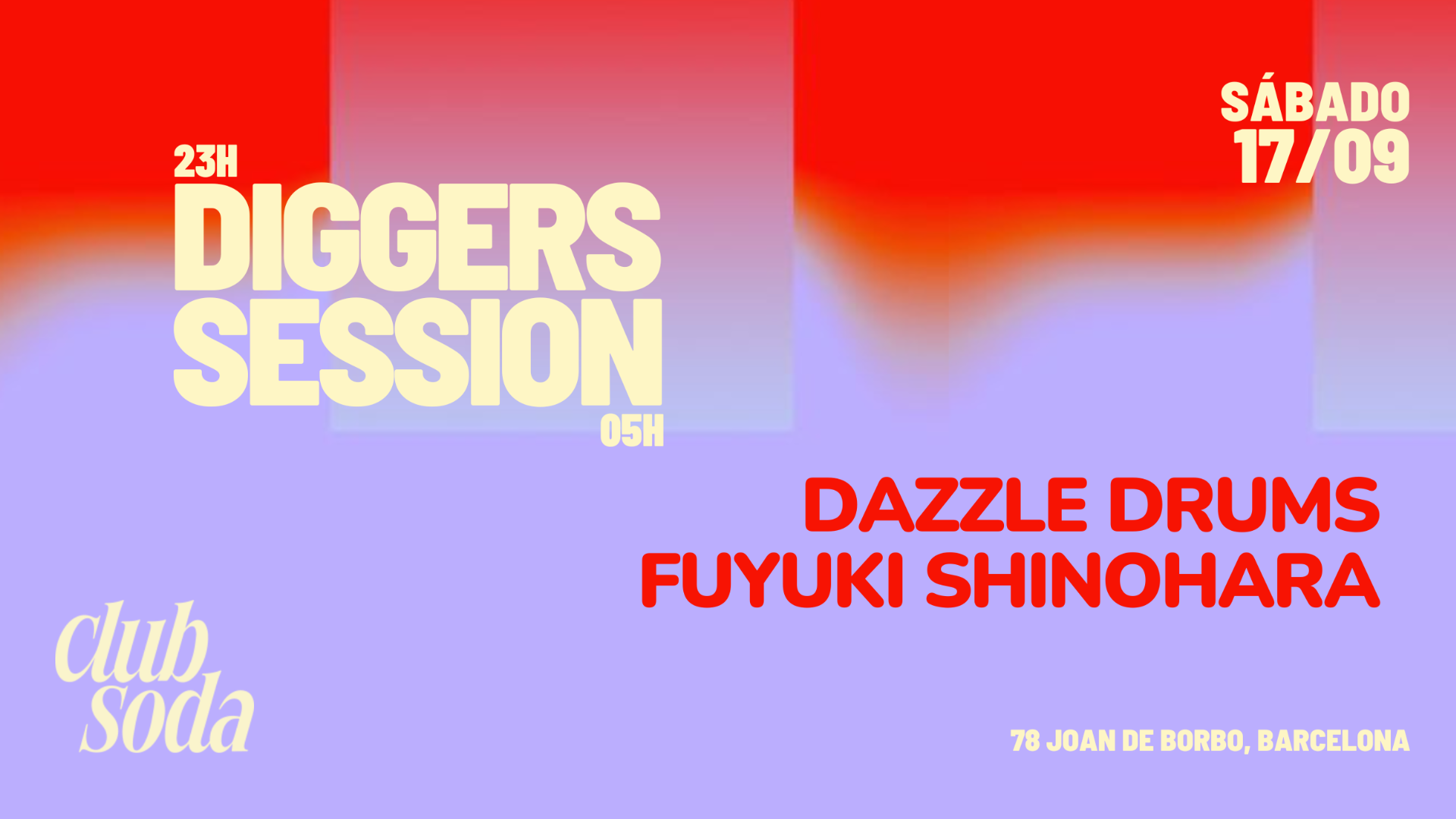 Diggers session with Fuyuki Shinohara & Dazzle Drums image