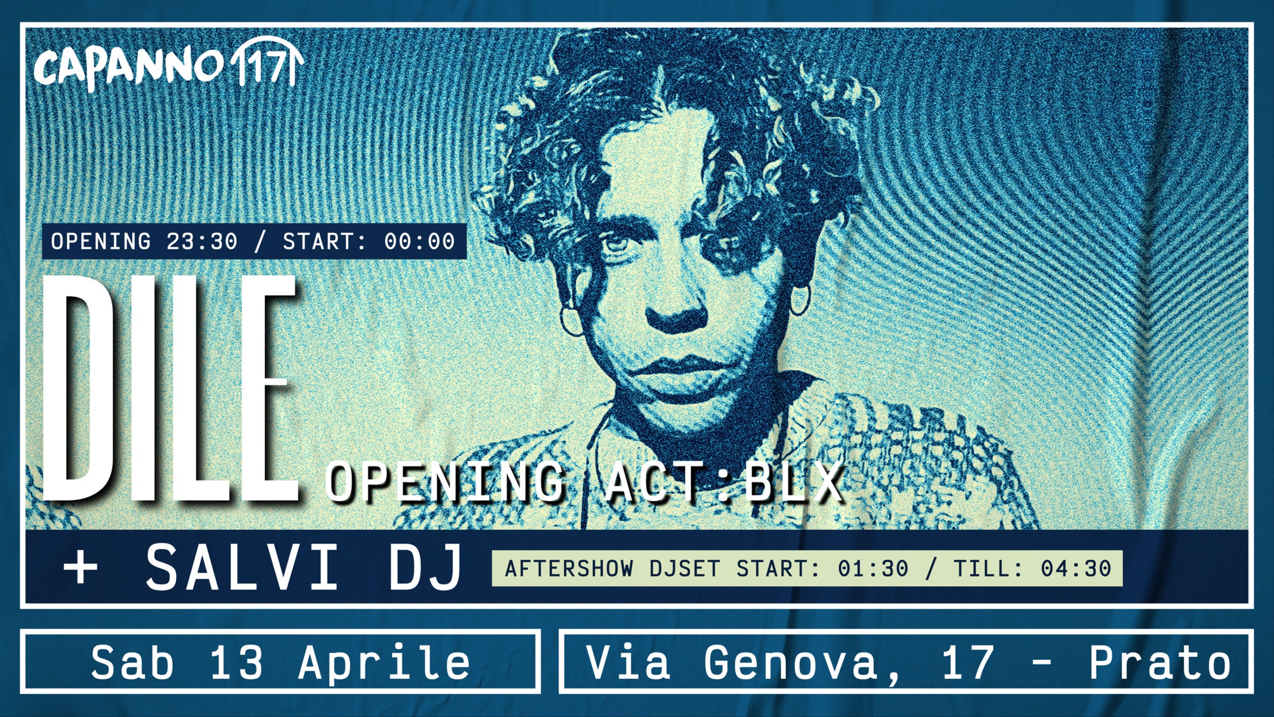 DILE (Opening Act: BLX) Live + DjSet - 13.04.24