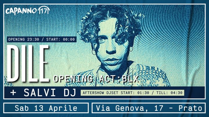 Cover for event: DILE (Opening Act: BLX) Live + DjSet - 13.04.24