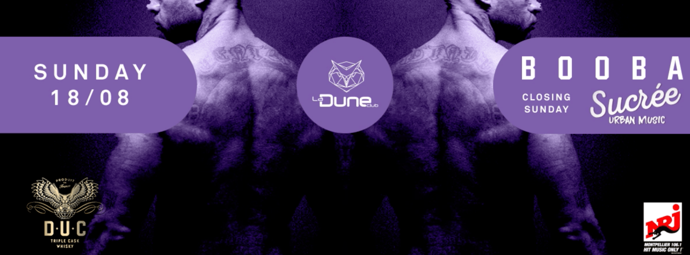 DIMANCHE 18 AOUT - BOOBA image