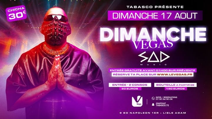 Cover for event: DIMANCHE - DJ SAD