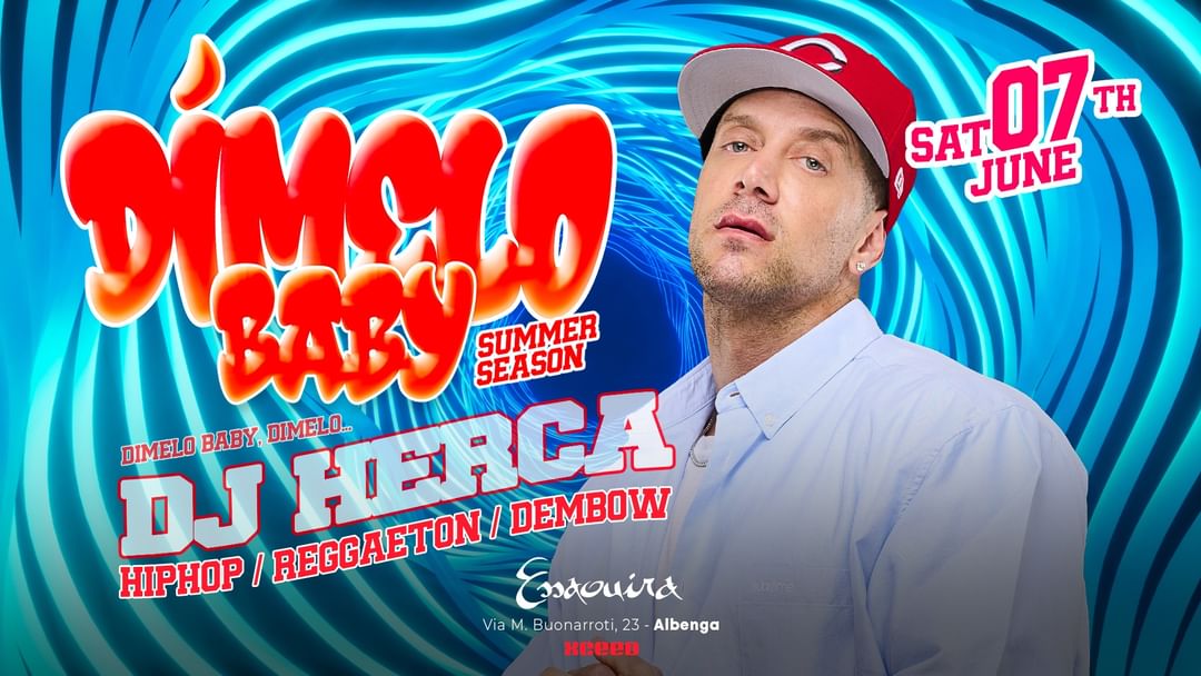 DÍMELO BABY -Eventplakat