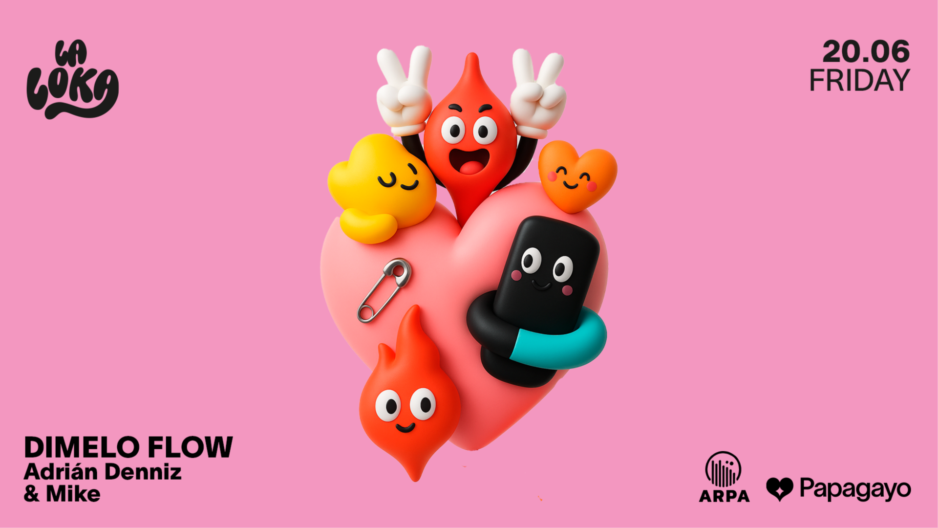 Dimelo FLOW · La Loka · Vie. 20 de Junio 2025 image