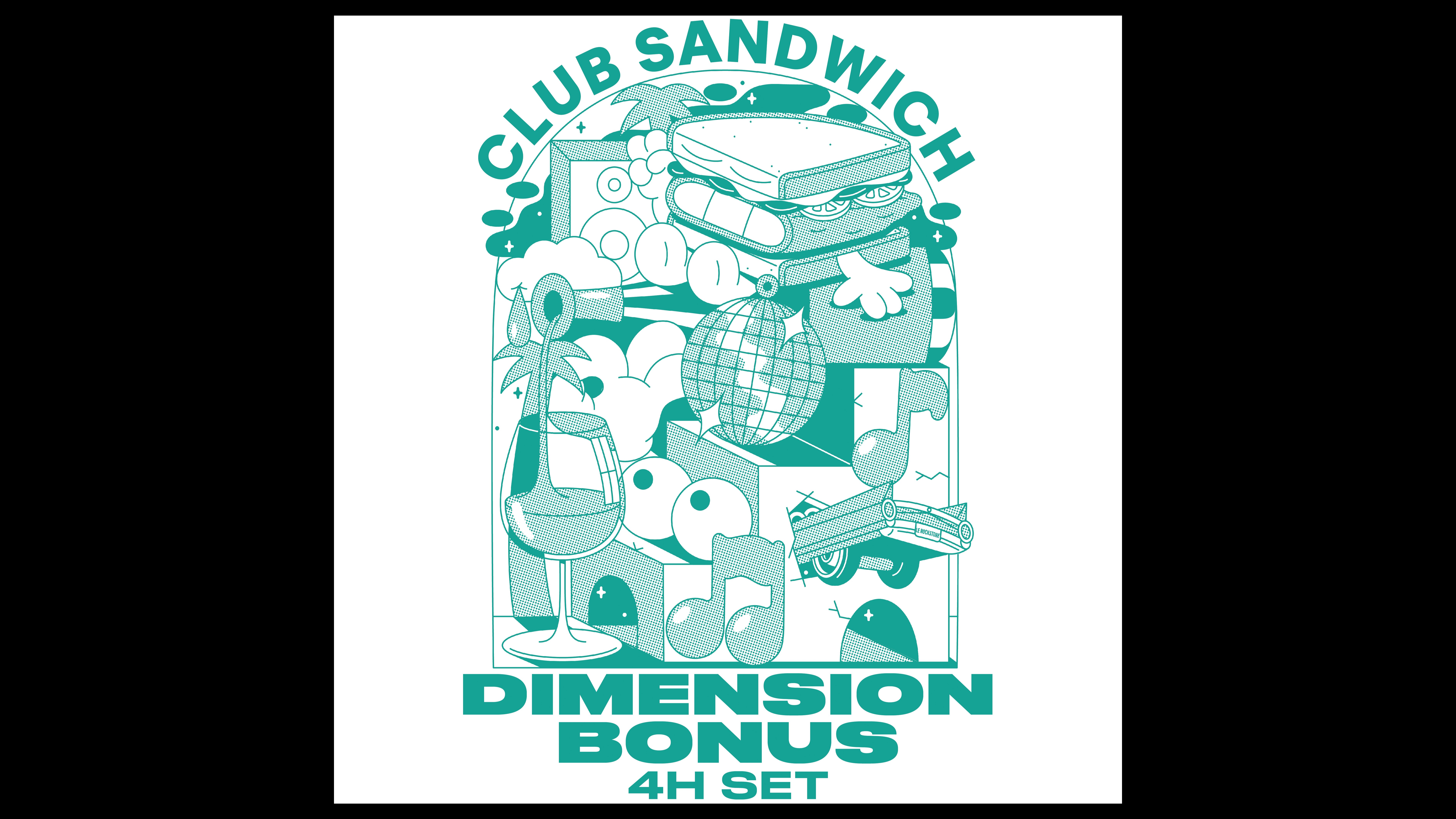 DIMENSION BONUS AKA SALUT C'EST COOL • CLUB SANDWICH • Montpellier, Rockstore