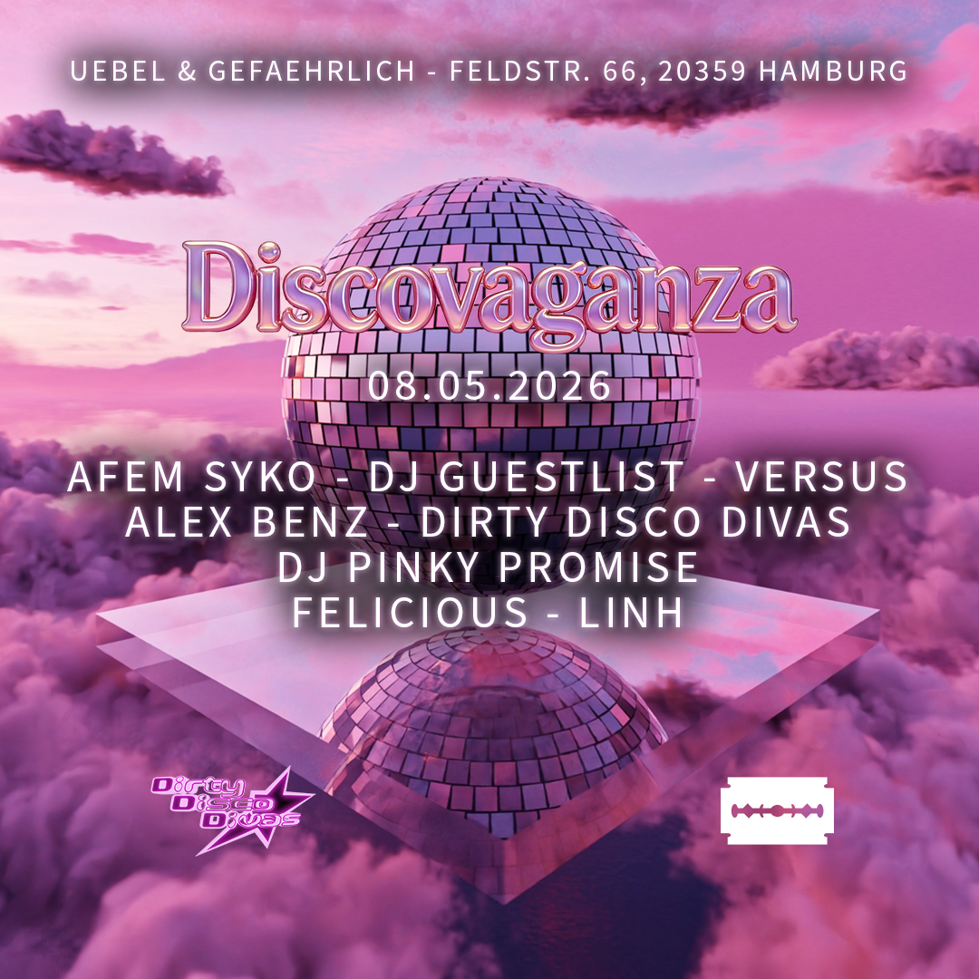 Dirty Disco Divas pres. Discovaganza with AFEM SYKO I DJ GUESTLIST I DJ PINKY PROMISE I FELICIOUS image