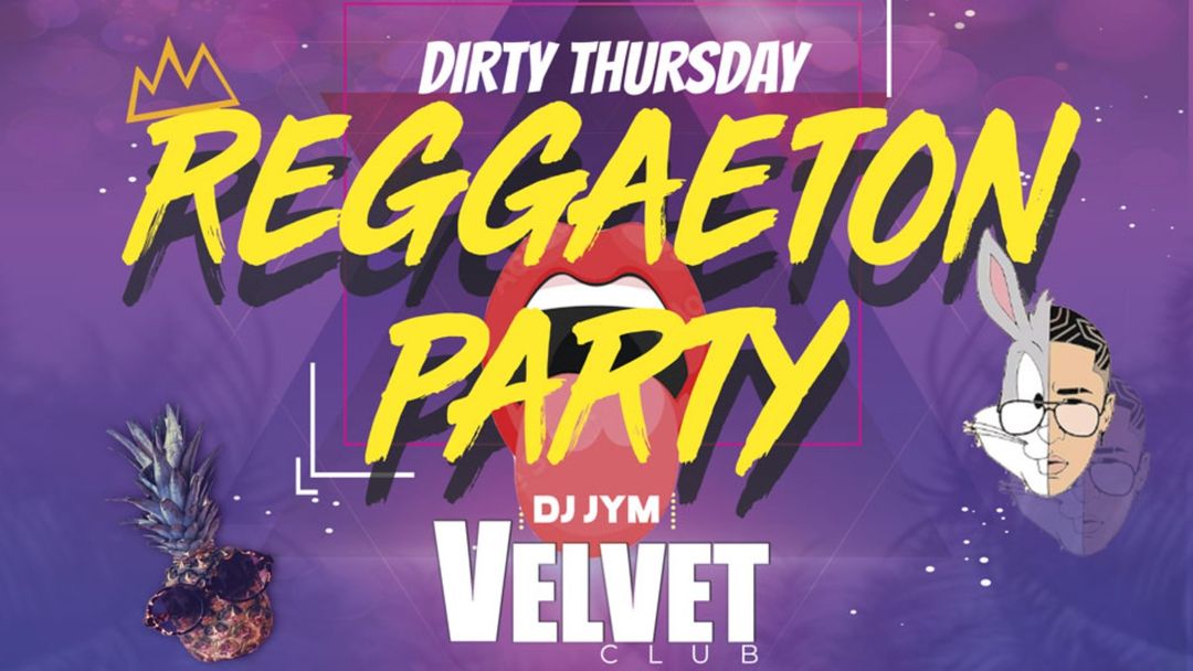 Capa do evento Dirty Thursday, Reggaeton Party - Barra Libre