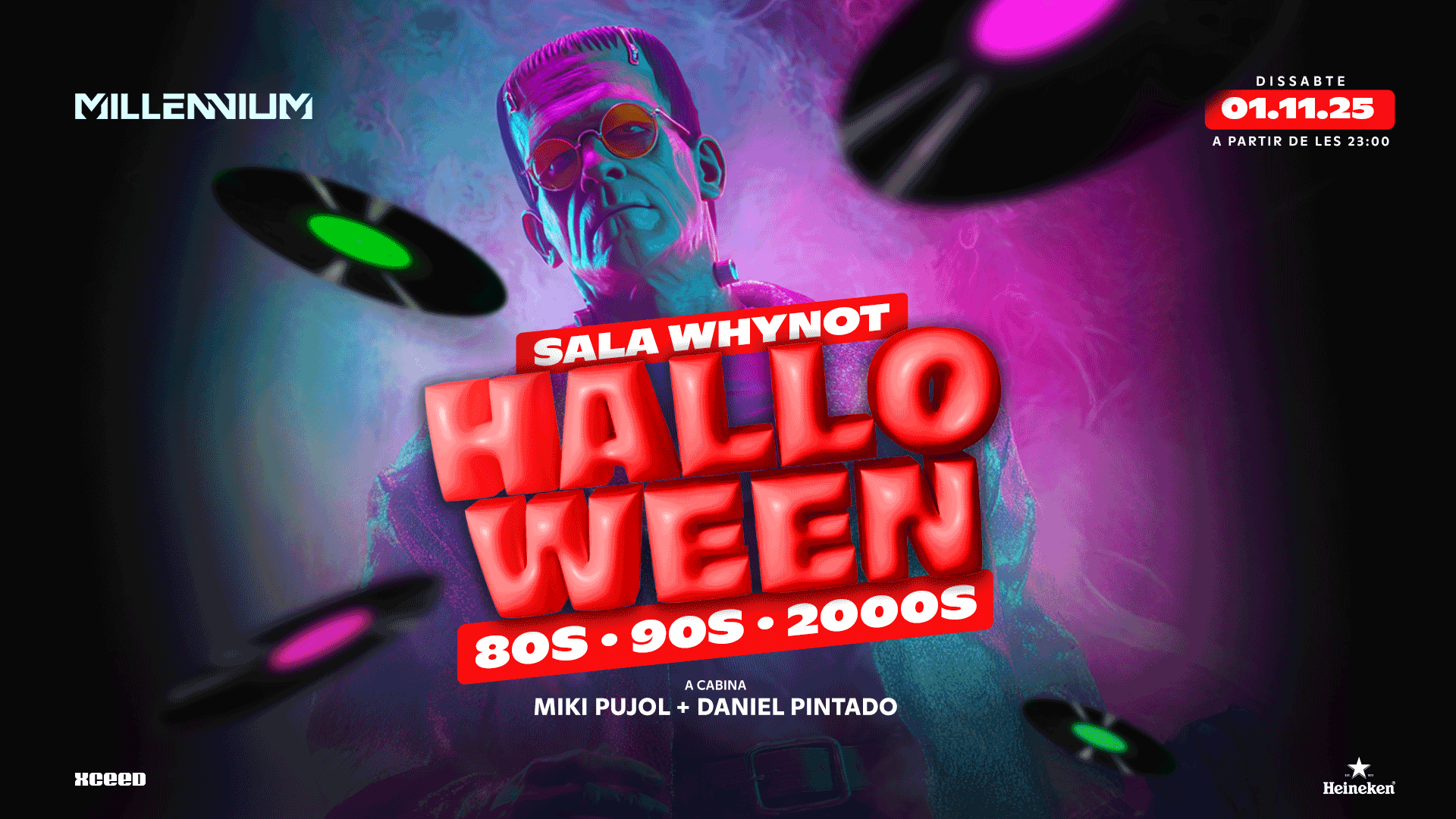 DIS 01/11 HALLOWEEN 80 - 90 & 2000s  (SALA WHYNOT) image