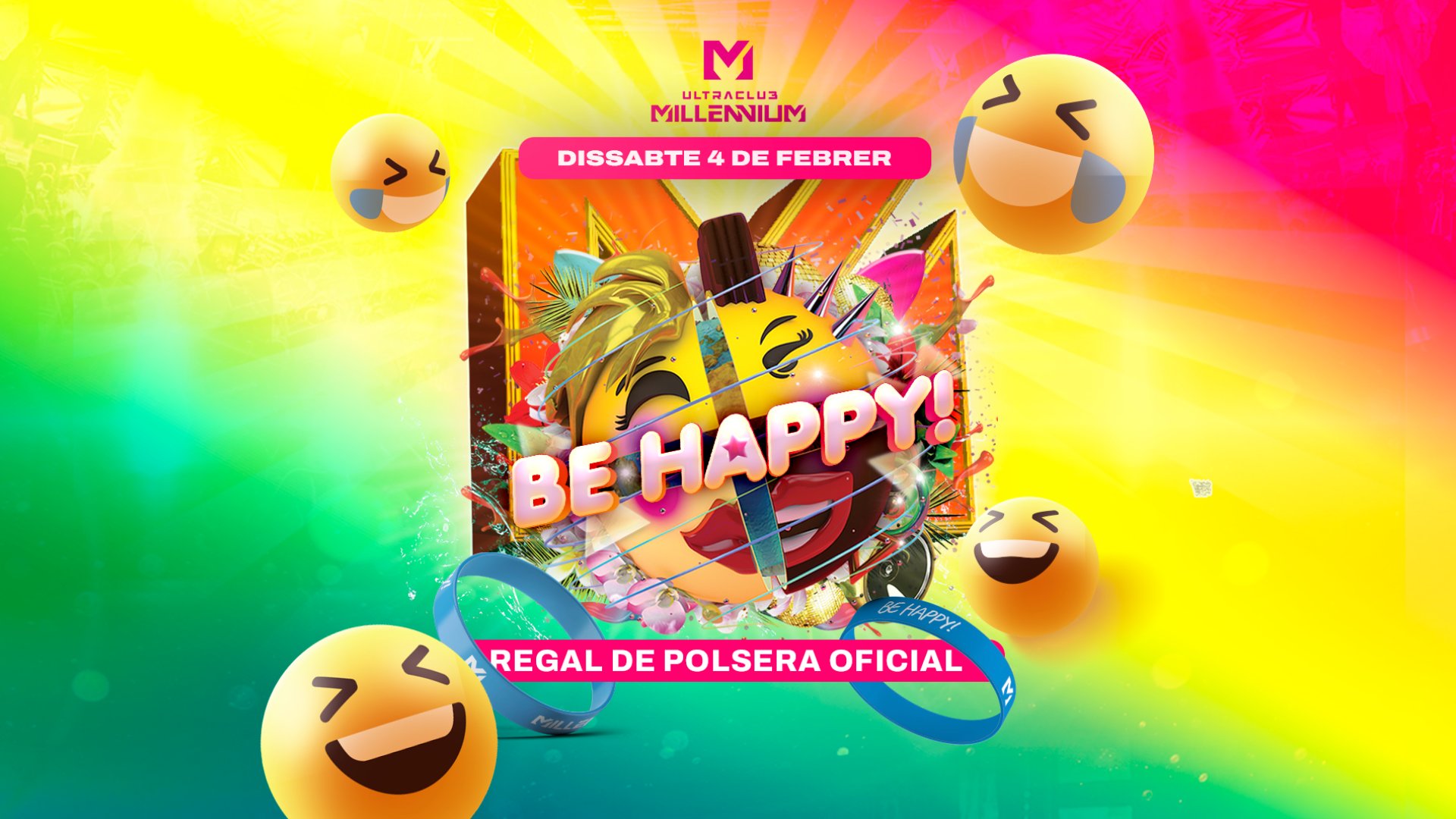 DIS 04 BE HAPPY MILLENNIUM