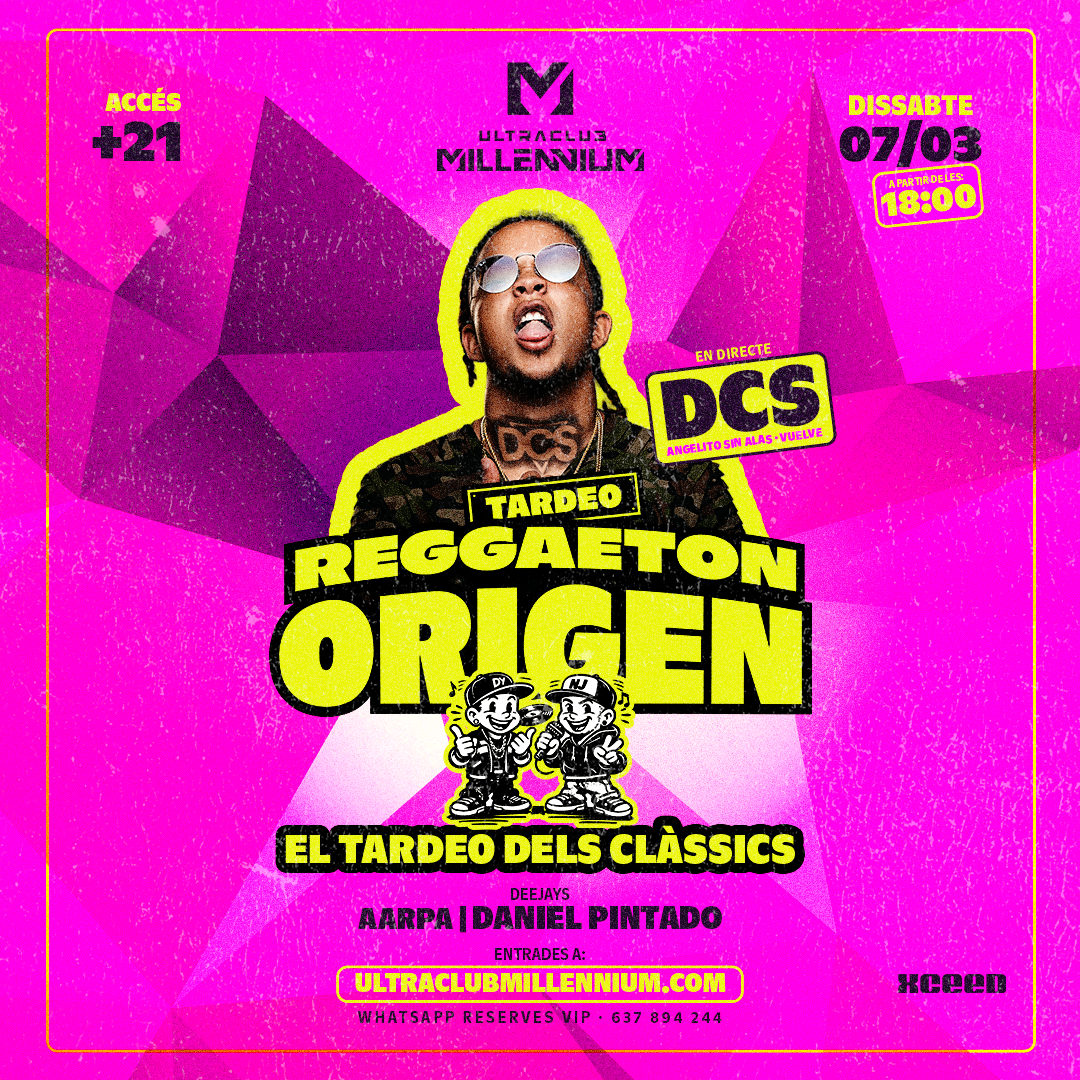  DIS 07/03 TARDEO +21  REGGAETON ORIGEN AMB DCS "ANGELITO SIN ALAS" image