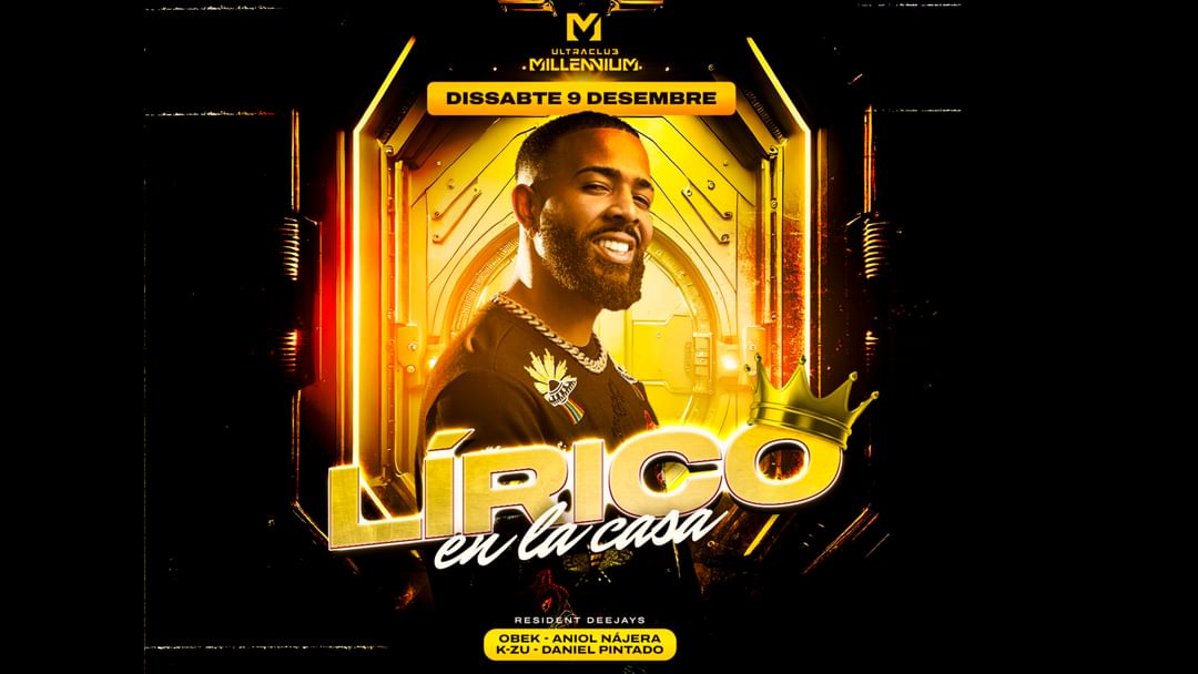 DIS 09/12 LIRICO EN LA CASA-Eventplakat