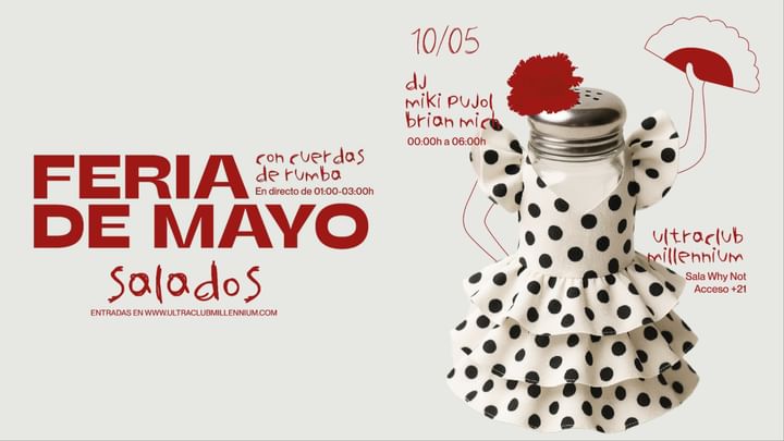 Cover for event: DIS 10/05 SALADOS LA FERIA DE MAYO (sala why not)