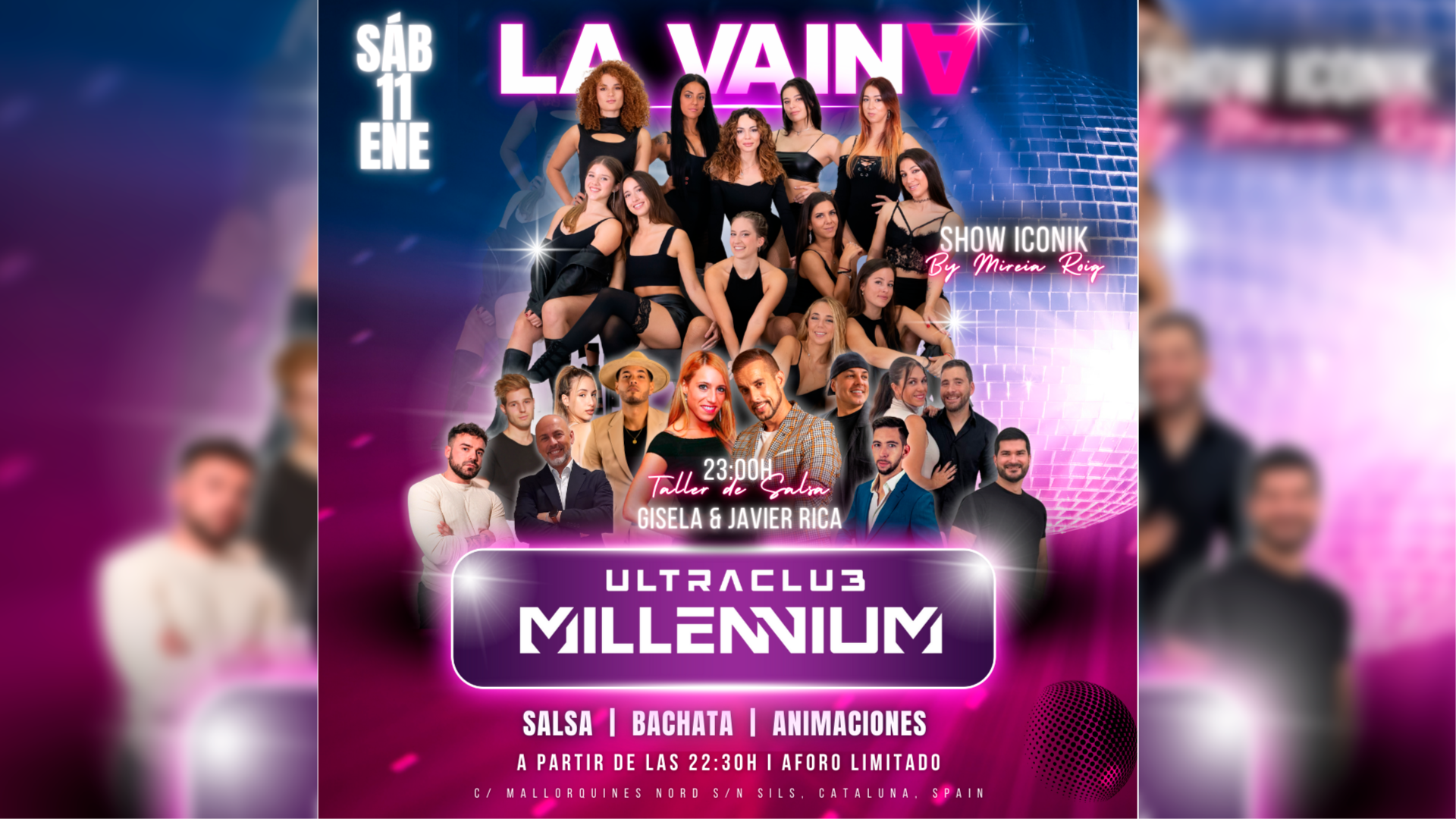 DIS 11/01 ESPECIAL LA VAINA DISCOTECA MILLENNIUM ( Sala Why not)  image