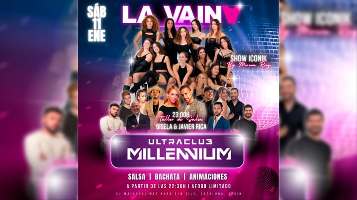 Cover for event: DIS 11/01 ESPECIAL LA VAINA DISCOTECA MILLENNIUM ( Sala Why not) 