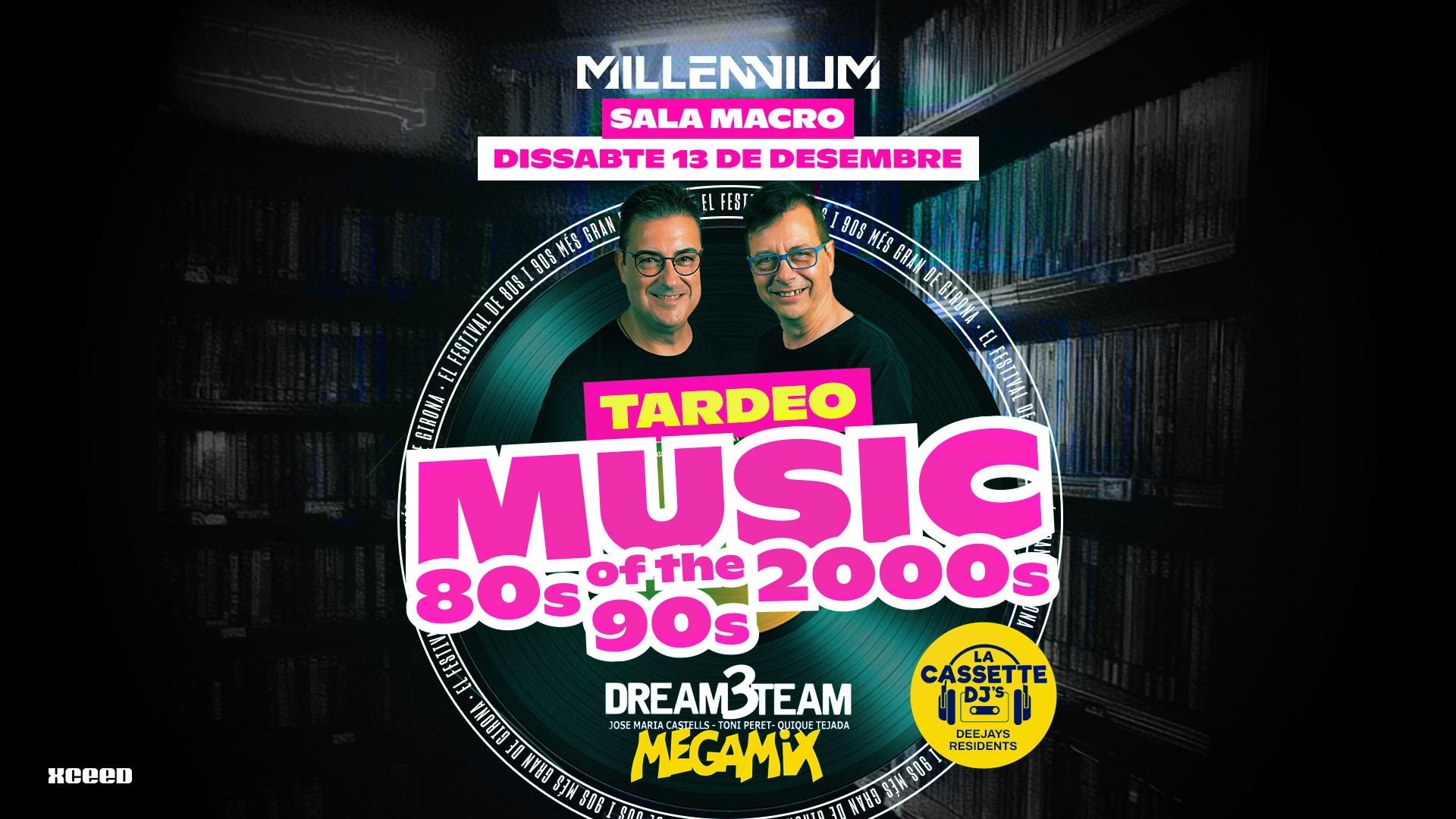 DIS 13/12 TARDEO MUSIC OF 80s 90s 00s AMB DREAM TEAM image